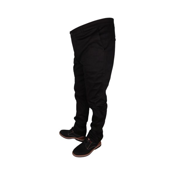 ENDESON 800 Ανδρικό Παντελόνι Ελαστικό Βαμβακερό Μαύρο 8