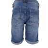 MAGAN JEANS Z116 Ανδρική Βερμούδα BIG Ελαστική Τζιν Μπλε 9