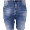 Privato DENIM XHK-M1824 Ανδρική Βερμούδα Ελαστική Τζιν Μπλε 2