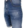 Privato DENIM XHK-M1824 Ανδρική Βερμούδα Ελαστική Τζιν Μπλε 8