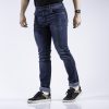 Cabell Jeans 316-D Ανδρικό Ελαστικό Παντελόνι Τζίν Σε Κανονική Γραμμή Μπλέ 8